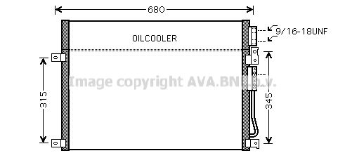 AVA QUALITY COOLING Конденсатор, кондиционер JE5045